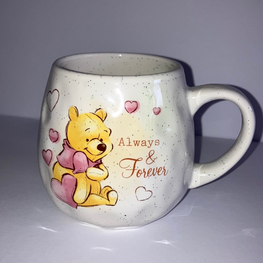 Disney Cream and Pink‎ Winnie the Pooh Mug